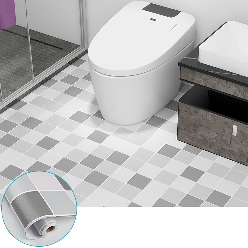 Modern Vinyl Flooring Planks Porcelain Tile Look Self-Adhesive Vinyl Floors