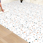 Modern PVC Floor Geometric Pattern Peel and Stick Vinyl Plank Floor