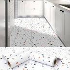 Modern PVC Floor Geometric Pattern Peel and Stick Vinyl Plank Floor