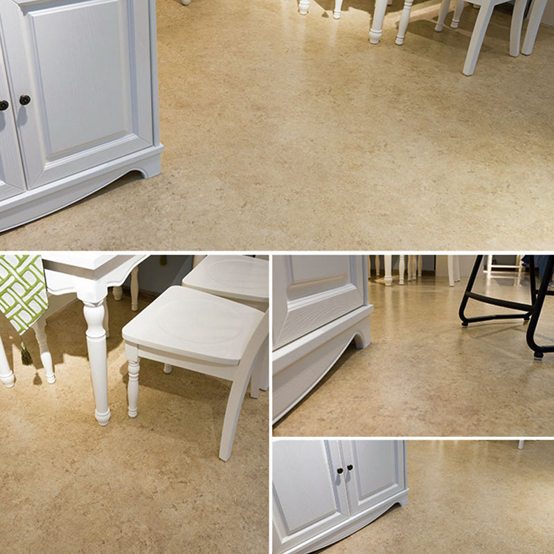 Peel and Stick Vinyl flooring Fabric look Vinyl flooring with Square edge