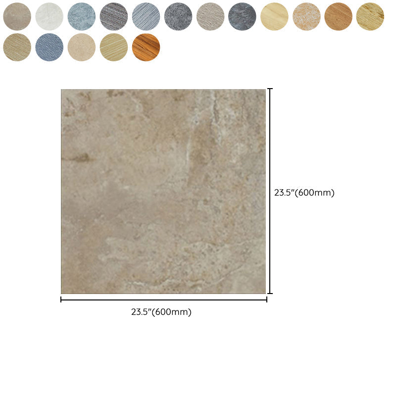 Peel and Stick Vinyl flooring Fabric look Vinyl flooring with Square edge