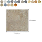 Peel and Stick Vinyl Floor Fabric Look Vinyl Floor with Square Edge