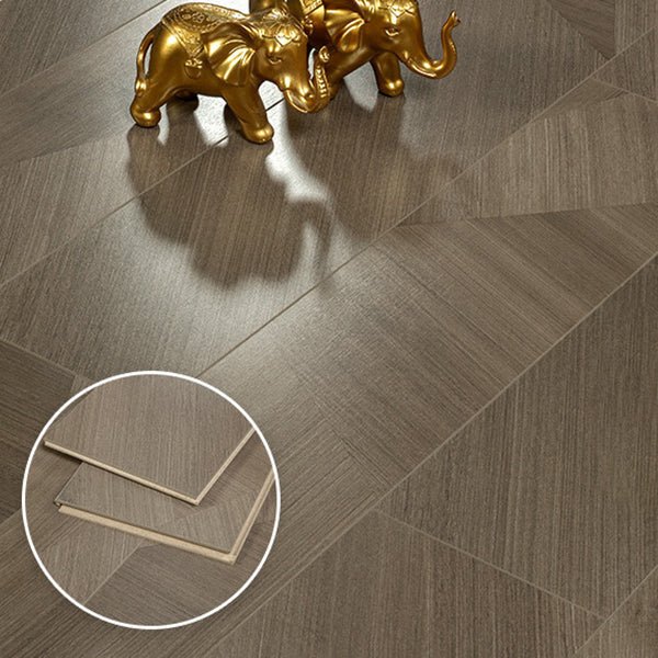 Water-resistant laminate click-lock brown wood laminate flooring