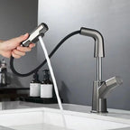 Single-Lever Faucet Contemporary Style Basin Faucet for Bathroom
