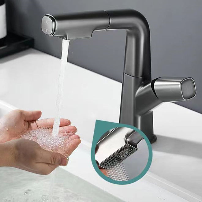 Single-Lever Faucet Contemporary Style Basin Faucet for Bathroom