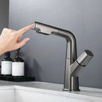 Single-Lever Faucet Contemporary Style Basin Faucet for Bathroom