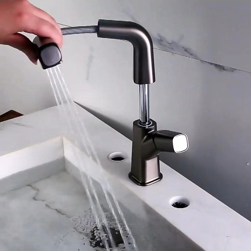Single-Lever Faucet Contemporary Style Basin Faucet for Bathroom