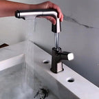 Single-Lever Faucet Contemporary Style Basin Faucet for Bathroom