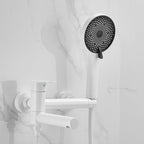 Wall-mounted metal bathtub faucet low arch single lever bathtub faucet trim
