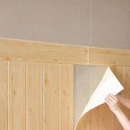 Polygon Peel and Stick Back Wall Tile PVC Wood Peel and Stick Tile