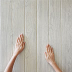 Polygon Peel and Stick Back Wall Tile PVC Wood Peel and Stick Tile