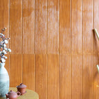 Polygon Peel and Stick Back Wall Tile PVC Wood Peel and Stick Tile