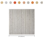 Polygon Peel and Stick Back Wall Tile PVC Wood Peel and Stick Tile