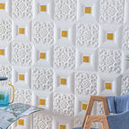 Modern Tin Wall Panel Smooth Wall Ceiling XPE Cotton Set of 1
