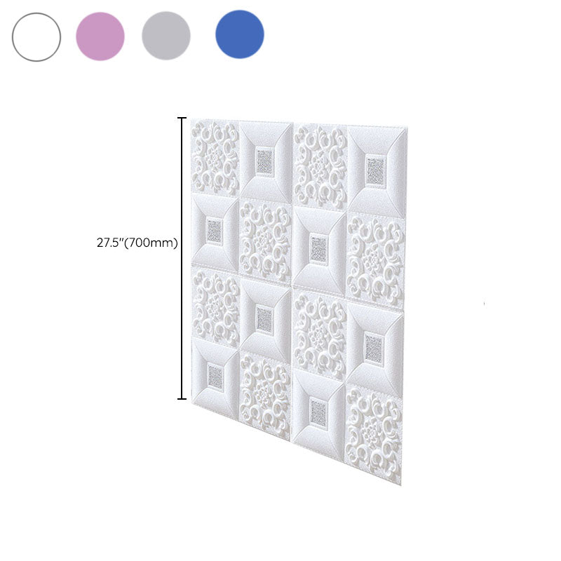 Modern Tin Wall Panel Smooth Wall Ceiling XPE Cotton Set of 1