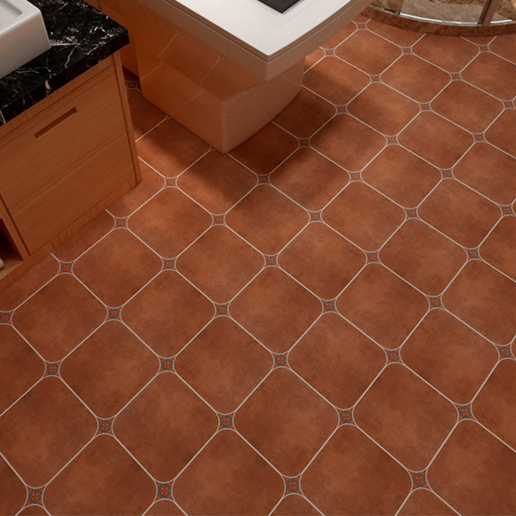Peel and Stick PVC Flooring Matt Vinyl Floor with Square Edge
