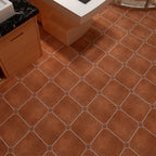 Peel and Stick PVC Flooring Matt Vinyl Floor with Square Edge