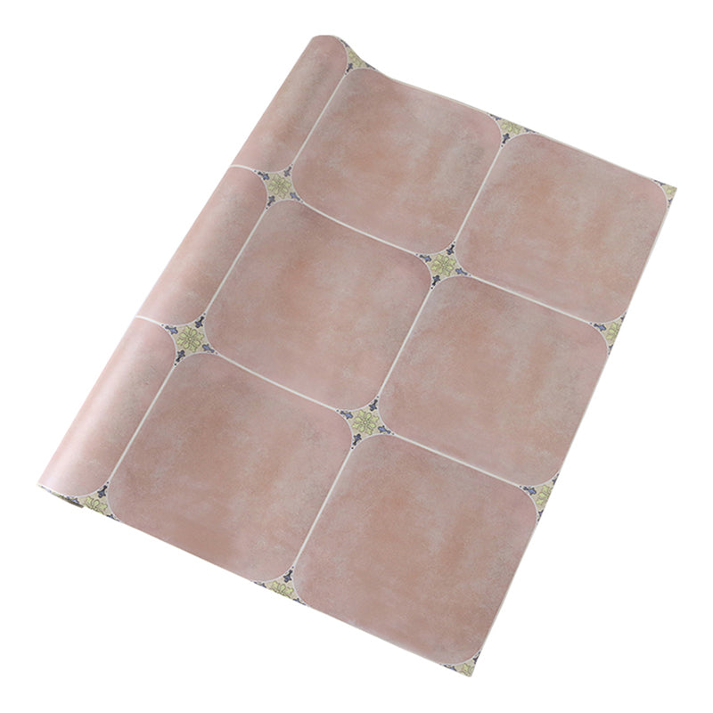 Peel and Stick PVC Flooring Matt Vinyl Floor with Square Edge
