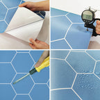 Modern PVC flooring Peel and Stick porcelain tile look vinyl plank flooring