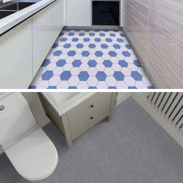Modern PVC flooring Peel and Stick porcelain tile look vinyl plank flooring