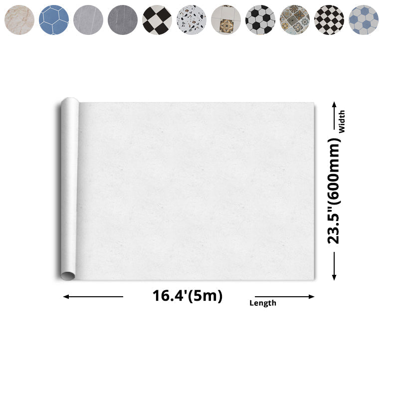 Modern PVC flooring Peel and Stick porcelain tile look vinyl plank flooring