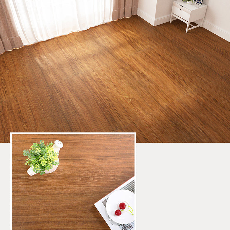 Modern Vinyl Floor Planks Self-Adhesive Wood Look Embossed PVC Flooring