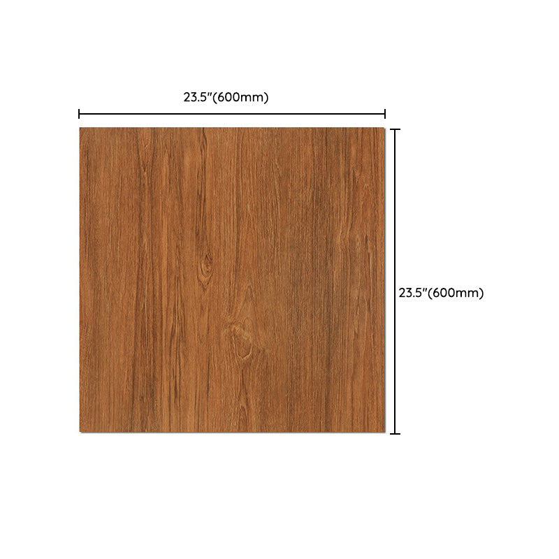 Modern Vinyl Floor Planks Self-Adhesive Wood Look Embossed PVC Flooring