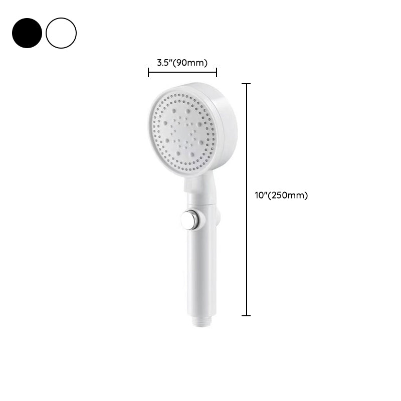 Contemporary Showerhead Combination Hand Shower Plastic Wall Mount Shower Combination
