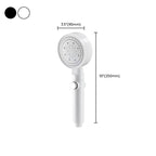 Contemporary Showerhead Combination Hand Shower Plastic Wall Mount Shower Combination