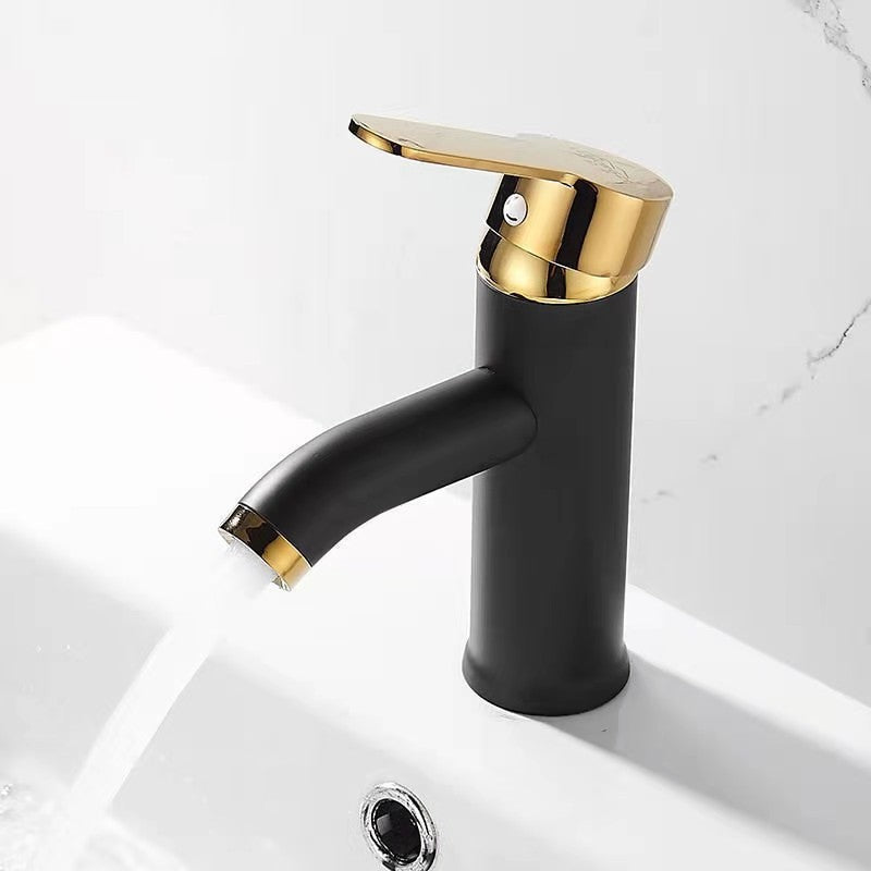 Modern Sink Faucet Stainless Steel Basin Vanity Faucet for Bathroom