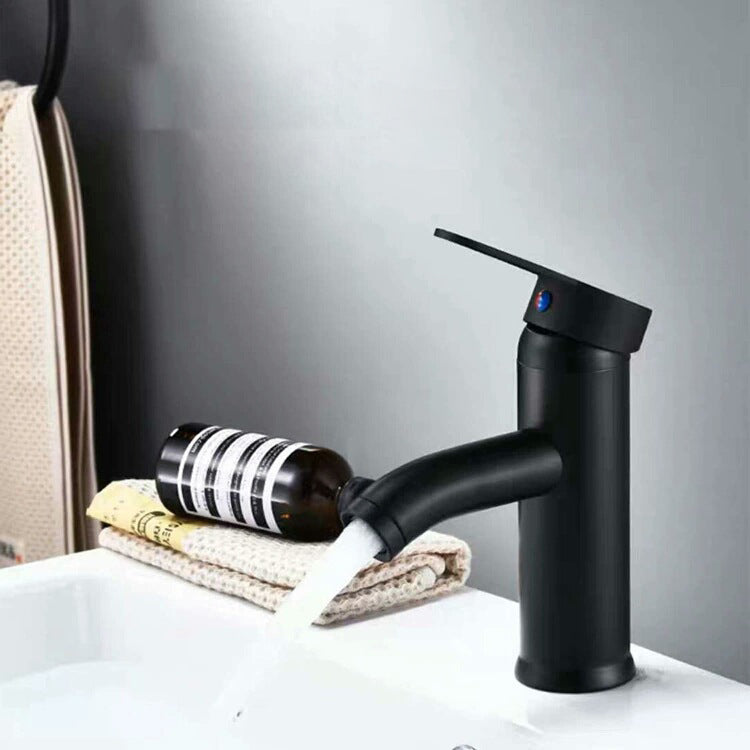 Modern Sink Faucet Stainless Steel Basin Vanity Faucet for Bathroom