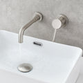 Single Hole Wall Mounted Bath Faucet Swivel Spout Basin Faucet