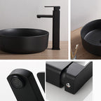 Glam Style Faucet Single Handle Basin Faucet for the Bathroom