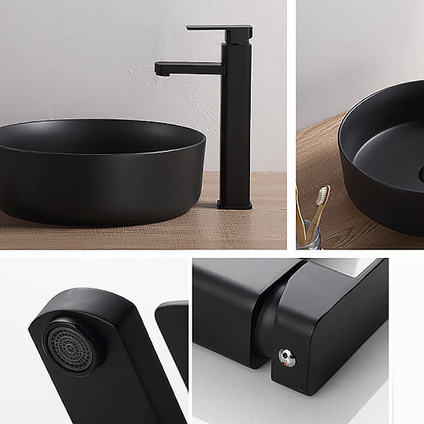 Glam Style Faucet Single Handle Basin Faucet for the Bathroom