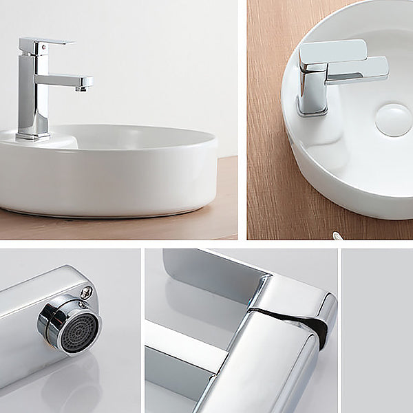 Glam Style Faucet Single Handle Basin Faucet for the Bathroom