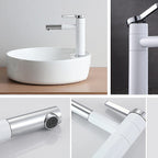 Glam Style Faucet Single Handle Basin Faucet for the Bathroom