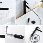 Glam Style Faucet Single Handle Basin Faucet for the Bathroom