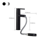 Glam Style Faucet Single Handle Basin Faucet for the Bathroom