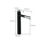 Glam Style Faucet Single Handle Basin Faucet for the Bathroom