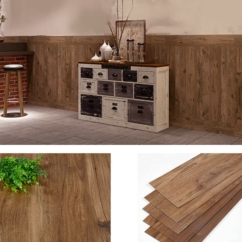 Farmhouse Tin Back Wall Panel Smooth Wall Ceiling Wood Board Set of 1