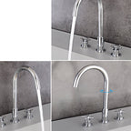 Traditional Style Roman Tub Faucet Copper Wall Mounted Roman Tub Faucet