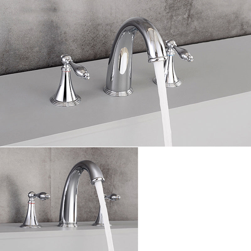 Traditional Style Roman Tub Faucet Copper Wall Mounted Roman Tub Faucet