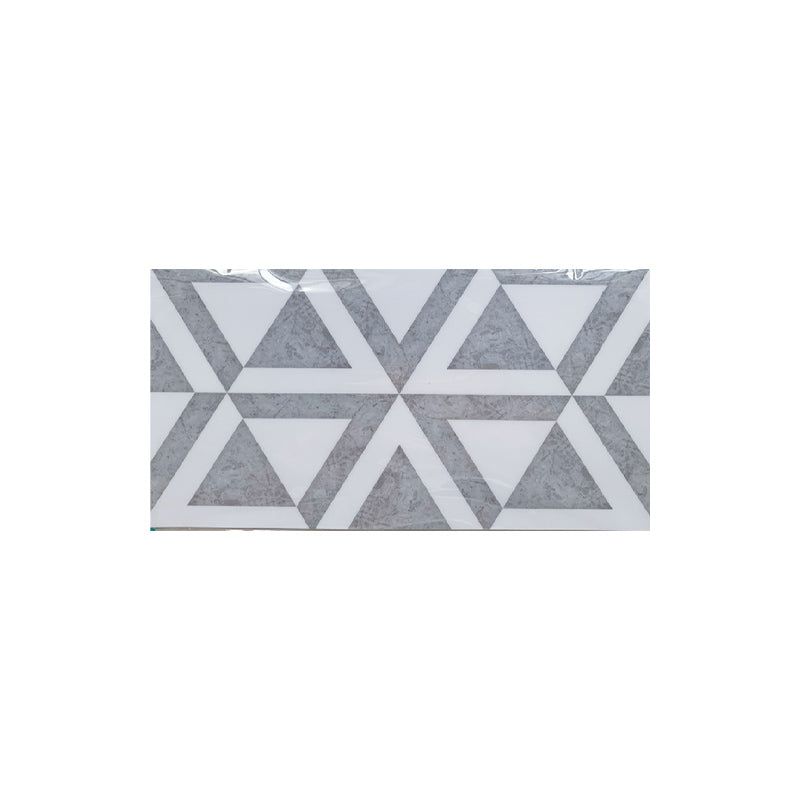 PVC Peel & Stick Tile Kitchen waterproof splash guard Peel and Stick Wall Tile Set of 18