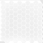 Polygon Metal Peel and Stick Back Wall Tile PVC Peel and Stick Tile for the Kitchen