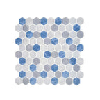 Polygon Metal Peel and Stick Back Wall Tile PVC Peel and Stick Tile for the Kitchen