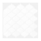 Polygon Metal Peel and Stick Back Wall Tile PVC Peel and Stick Tile for the Kitchen
