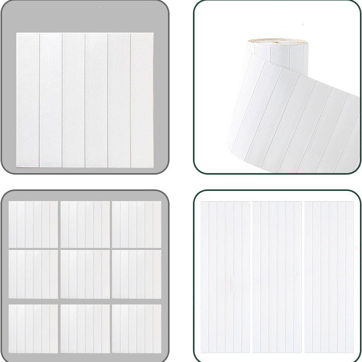 Modern Tin Back Wall Panel 3D Print Wood Grain Design