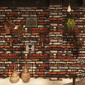 Country House Waterproof Wall Panels Wood Grain Bedroom and Living Room Wall Panels