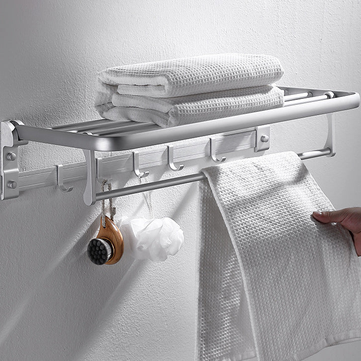Contemporary Silver Bathroom Accessories as Individual Piece or in Set