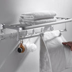 Contemporary Silver Bathroom Accessories as Individual Piece or in Set